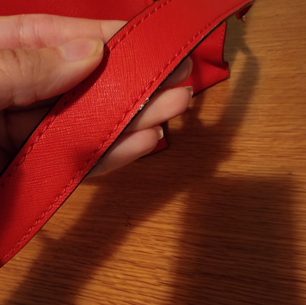 Michael Kors Hamilton Large Satchel Tote Saffiano Shoulder Bag - Picture 14 of 16